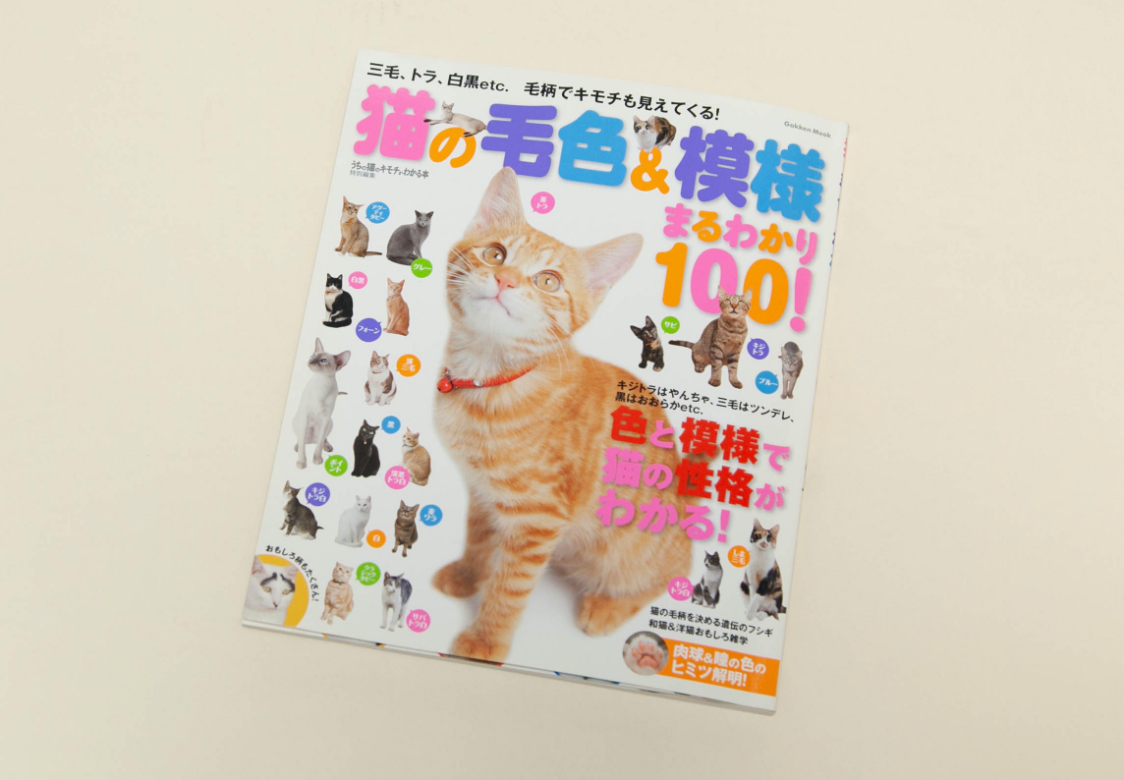 猫の毛色&模様まるわかり100!